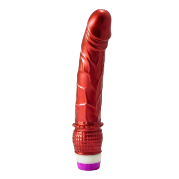 BAILE REALISTIC RED VIBRATOR 23 CM
