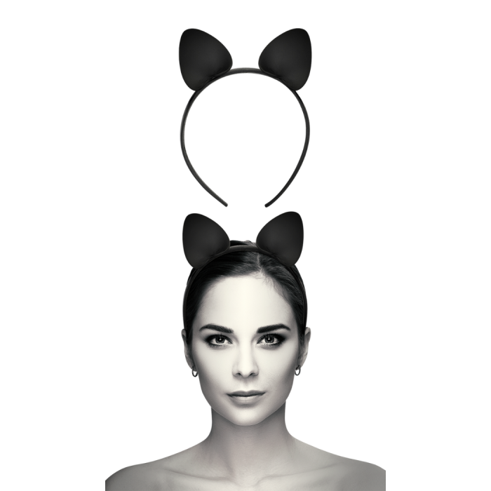 COQUETTE HEADBAND WITH CAT EARS