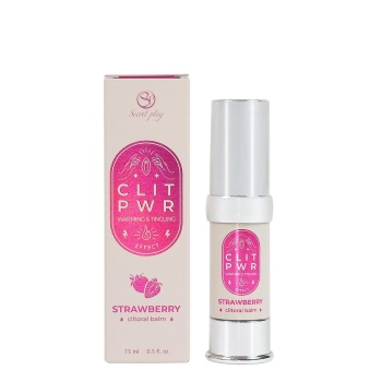 CLIT PWR - TINGLING CLITORAL BALM STRAWBERRY 15ml
