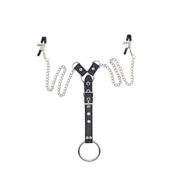 OHMAMA NIPPLE CLAMPS WITH PENIS RING
