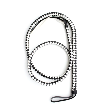 LONG WHIP 190CM BLACK/WHITE