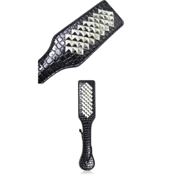 SPIKED PADDLE 32CM BLACK 2564
