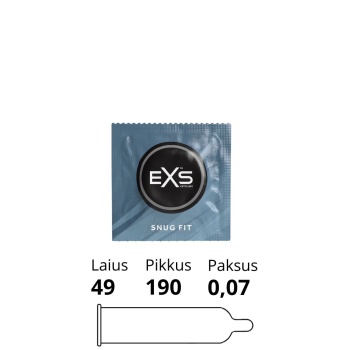 EXS SNUG FIT CONDOM 1tk