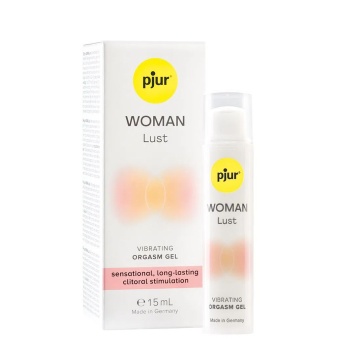 PJUR WOMAN LUST - VIBRATING ORGASM GEL 15ML