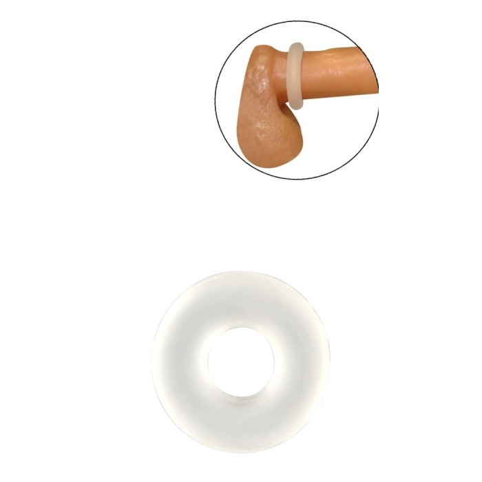 STRETCHY COCKRING CLEAR