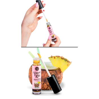 PIÑA COLADA LIP GLOSS VIBRANT KISS