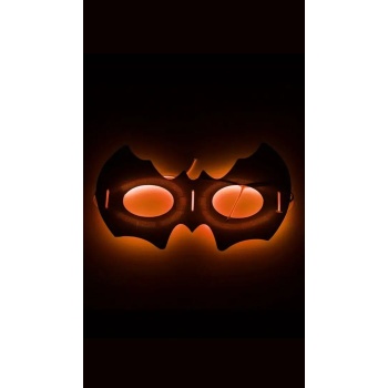HALLOWEEN GLOW IN THE DARK BAT MASK
