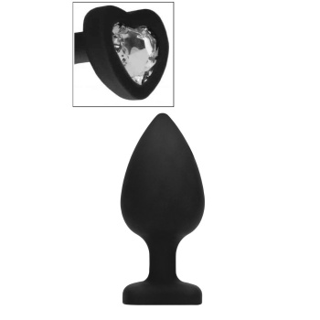 DIAMOND HEART BUTT PLUG - EXTRA LARGE