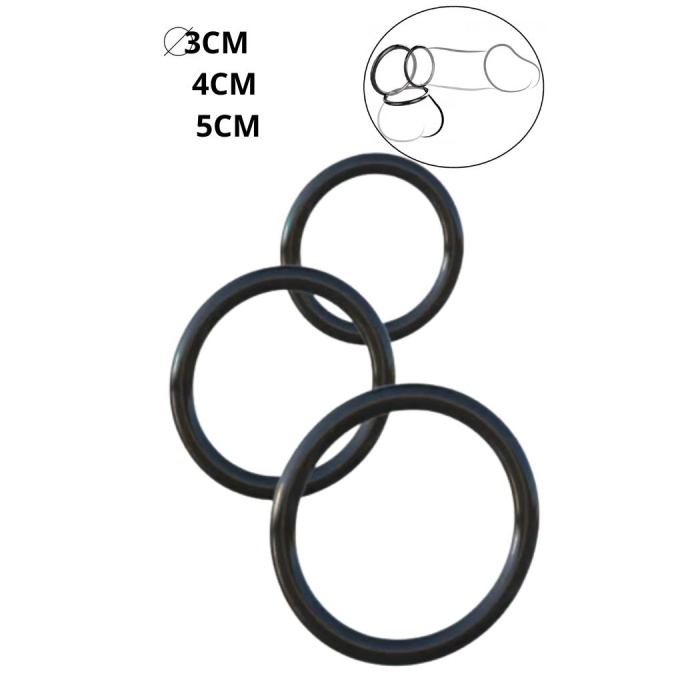 FCR - SILICONE 3-RING STAMINA SET