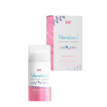 INTT - COTTON CANDY LIQUID VIBRATOR GEL 15 ML