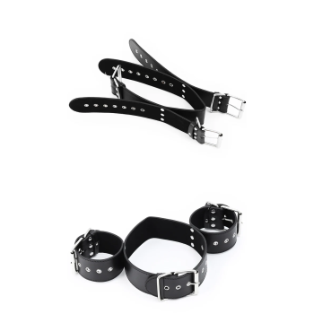 HANDS TO NECK RESTRAINT BLACK