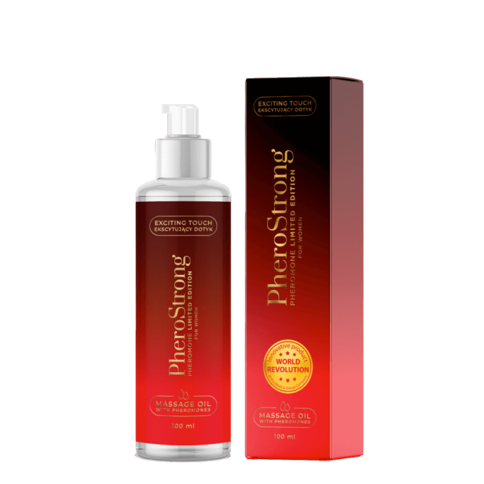 PHEROSTRONG LIMITED EDITION MASSAGE OIL FOR WOMEN 100ML