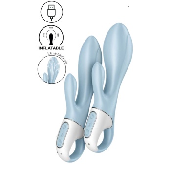SATISFYER AIR PUMP BUNNY 1 LIGHT BLUE