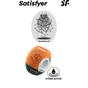 SATISFYER MASTURBATOR EGG CRUNCHY
