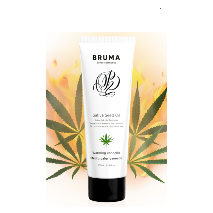 BRUMA CANNABIS+GINSENG WARMING LUBRICANT 100ML