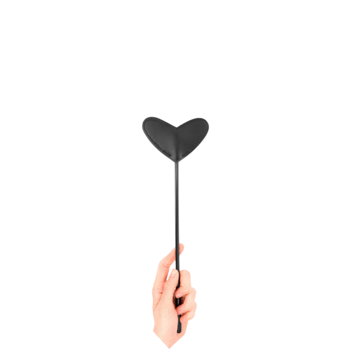 KINK BLACK HEART-SHAPED CROP