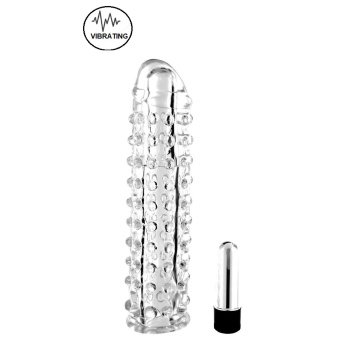 VIBROPENIS SLEEVE CLEAR
