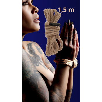 NATURAL HEMP ROPE 1,5 METER 