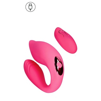 COUPLE TOY WITH REMOTE CONTROL - WILD STRAWBERRY