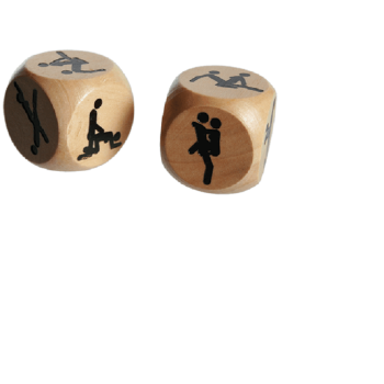 WOODEN DICE/KAMASUTRA