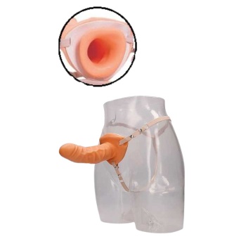 STRAP-ON HOLLOW EXTENDER FOR MEN