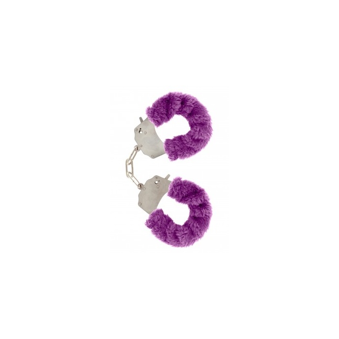 FURRY FUN CUFFS PURPLE PLUSH
