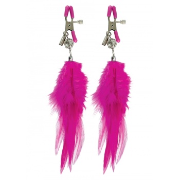 FF FANCY FEATHER NIPPLE CLAMPS