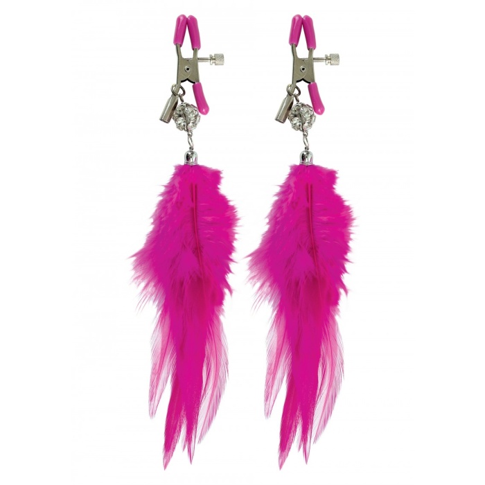 FF FANCY FEATHER NIPPLE CLAMPS
