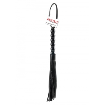 FF BEADED CAT-O-NINE TAILS BLACK