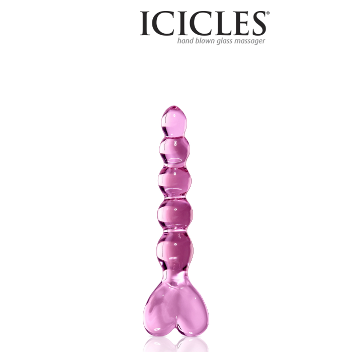 GLASS DILDO ICICLES №43