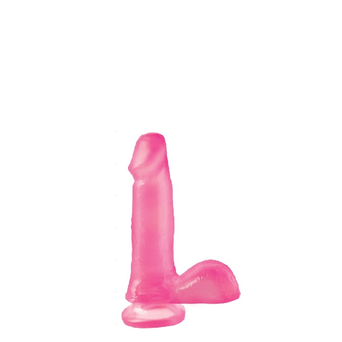 BASIX 6" DONG WITH SUCTION CUP PINK BASIX 6" DONG WITH SUCTION CUP PINK