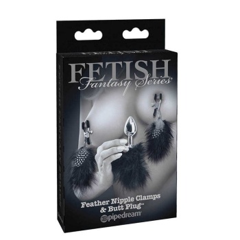 FFLE NIPPLE CLAMPS & ANAL PLUG