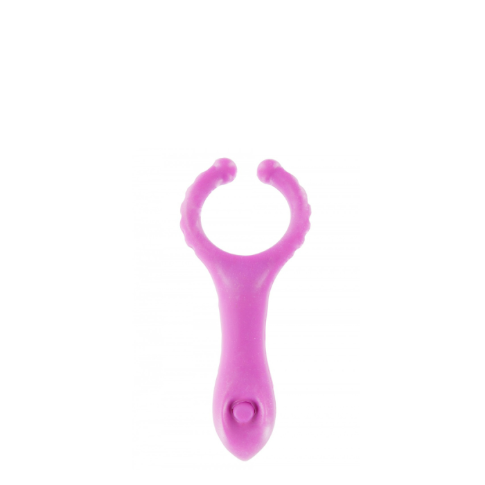 VIBRATING CLIT-STIM C-RING PURPLE