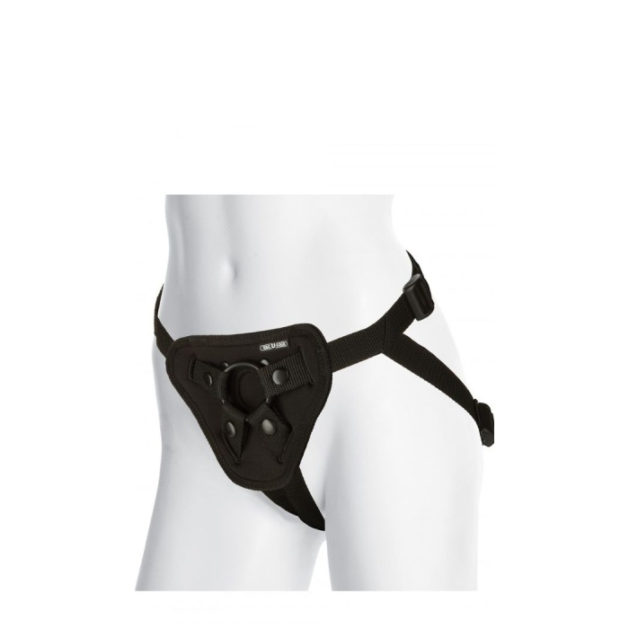 VAC U LOCK PE LUXE HARNESS BLACK
