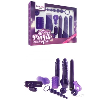 MEGA PURPLE SEX TOY KIT