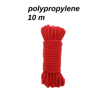 BONDAGE ROPE 10 METER RED