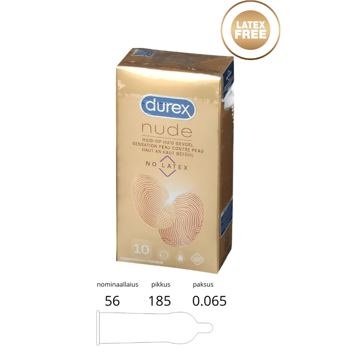 DUREX REAL FEELING NO LATEX 10pc