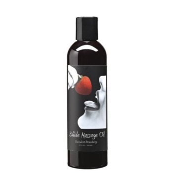 EB EDIBLE MASSAGE OIL STRAWBERRY 237ML