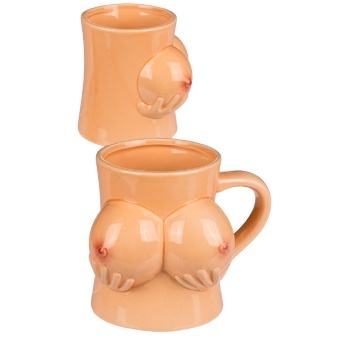 CERAMIC MUG BOOBS A
