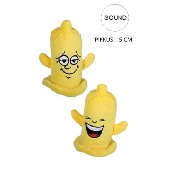 PLUSH LAUGHING BAG CONDOM