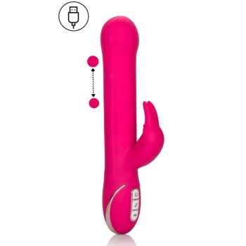 BEADED RABBIT SIGNATURE pink