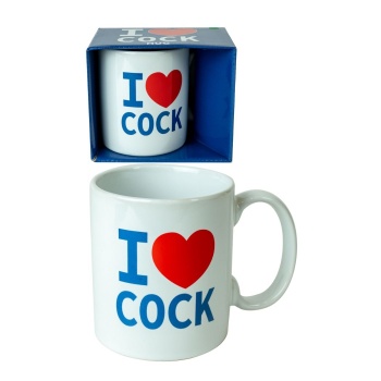 I LOVE COCK MUG