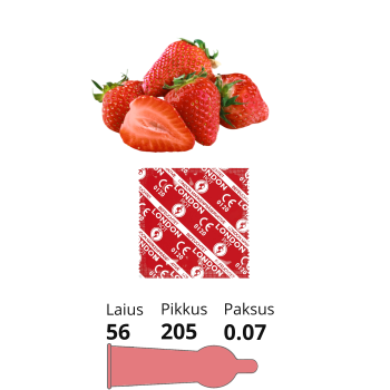 LONDON RED STRAWBERRY 1 PCS