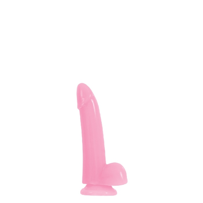 SMOOTH GLOWING DONG 5`` PINK