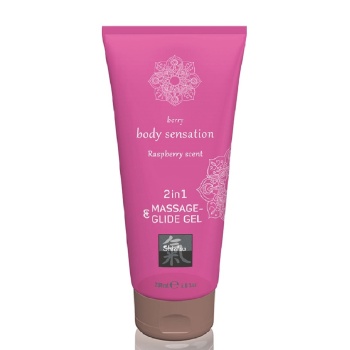 MASSAGE & GLIDE 2IN1 RASPBERRY