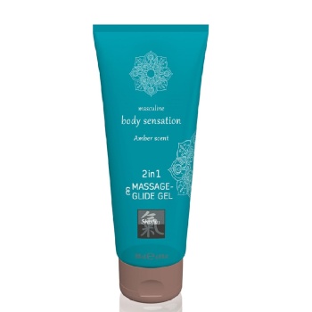 MASSAGE & GLIDE GEL 2IN1 AMBER