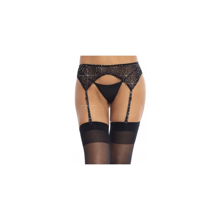 RHINESTONE GARTERBELT ONE SIZE