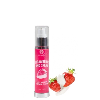 HOT EFFECT KISSABLE LUBRICANT STRAWBERRY 50ml
