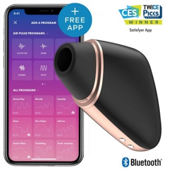 SATISFYER LOVE TRIANGLE BLACK APP