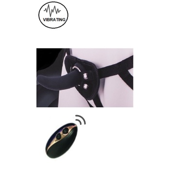 VIBRATION DILDO STRAP-ON 5 INCH